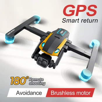 2024  GPS derone M8Pro RC Drone 4K Professinal With 1080P Wide Angle HD Camera Foldable Helicopter WIFI FPV Height Hold Gift Toy 1
