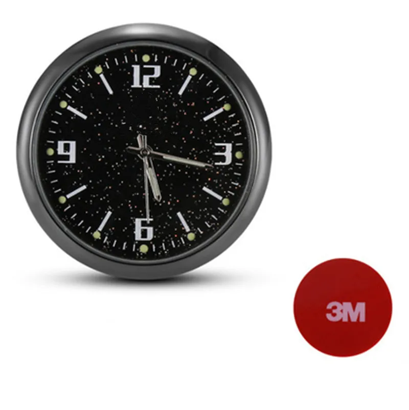 Mini Electronic Clock Watch Smart Car Quartz Clock Waterproof for Bicycle Motorcycle Auto Accessories