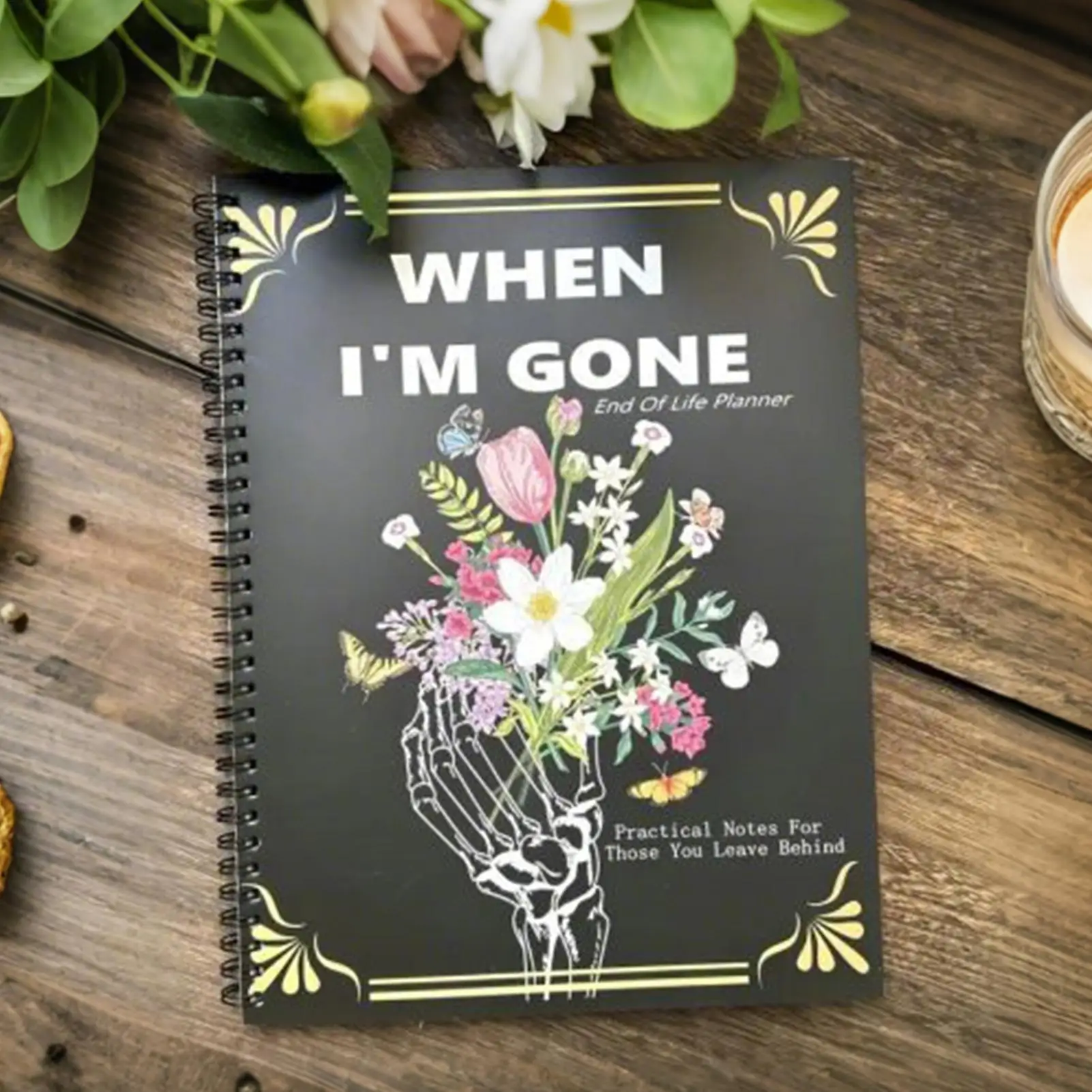 End of Life Planner End of Life Planner for Seniors Guided Workbook Journal Notebook for Belongings Will Preparation Important