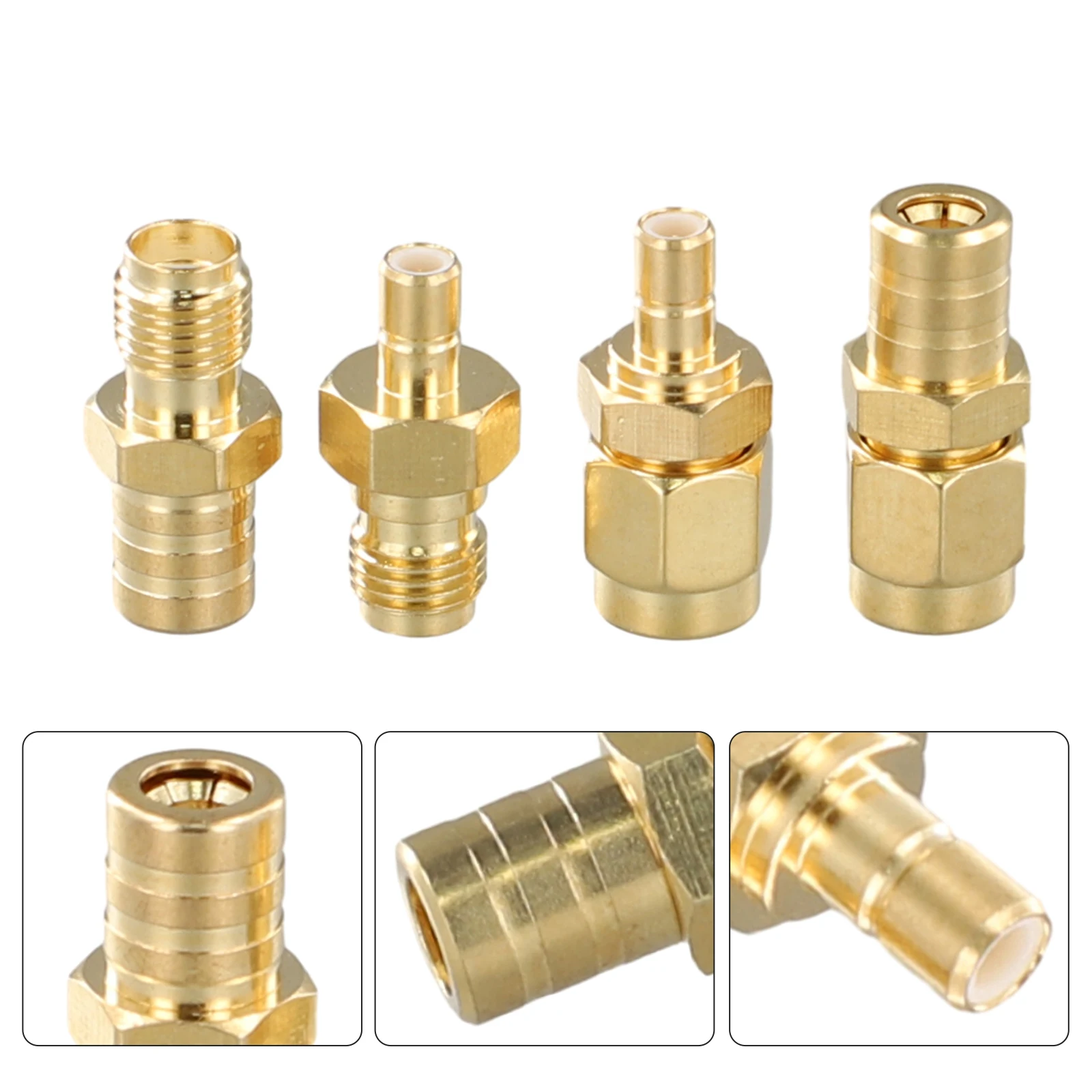 2X SMA MALE To SMB Female Converter Adapter Connector LTE WiFi 3g - Foto 12