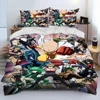 Anime One-Punch Man Saitama Bedding Set Boys Girls Twin Queen Size Duvet Cover Pillowcase Bed Kids Adult Home Textileextile 2