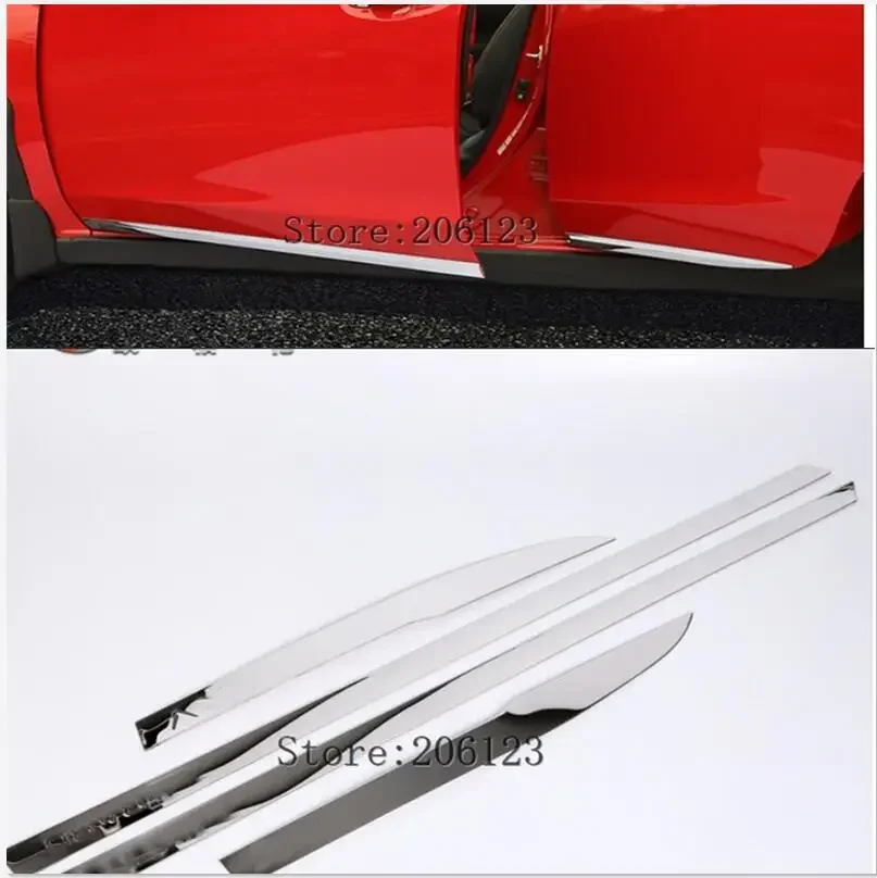 

2018 2019 2020 2021 2022 2013 для Subaru XV, боковая дверь из нержавеющей стали, задняя крышка, отделка, украшение, Стайлинг автомобиля
