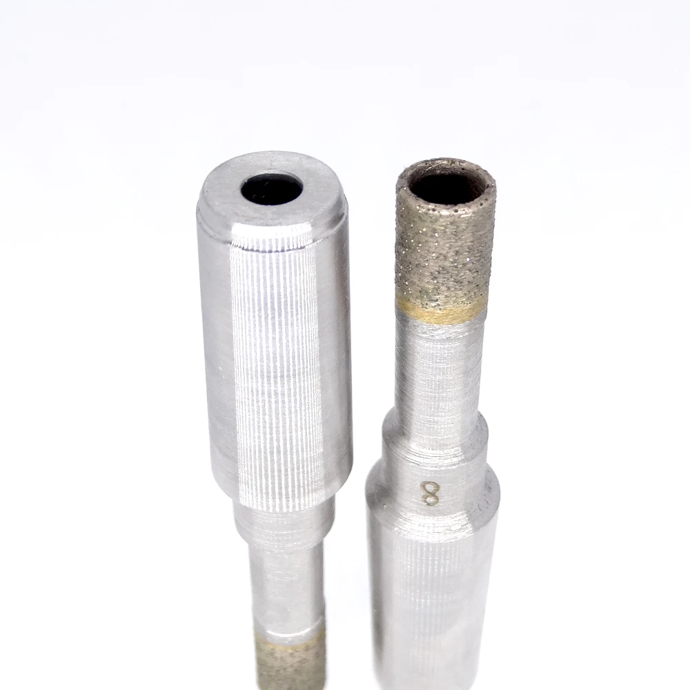 

High Quality Glass Straight Cone Shank Diamond Drill Bit For Drilling Glass