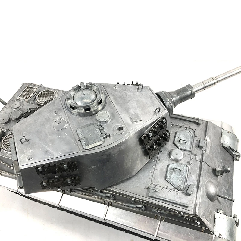 Toys MATO Metal 1/16 German King Tiger Infrared Barrel Recoil RTR RC Tank 1228 Panzer TH16971-SMT4 6