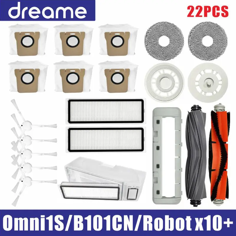 Dreame L10s Ultra / S10 Pro Accessories Mijia Omni 1S B101CN Robot X10+ Vacuum Main Side Brush Filter Mop Parts - Image 14