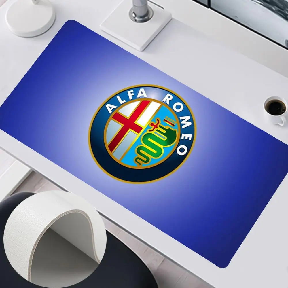 

A-Alfa R-Romeo Mouse Pad 900x400mm Home Office Large tapis de souris xxl Mouse Pad Gamer Waterproof PU Leather Desk Mat Computer