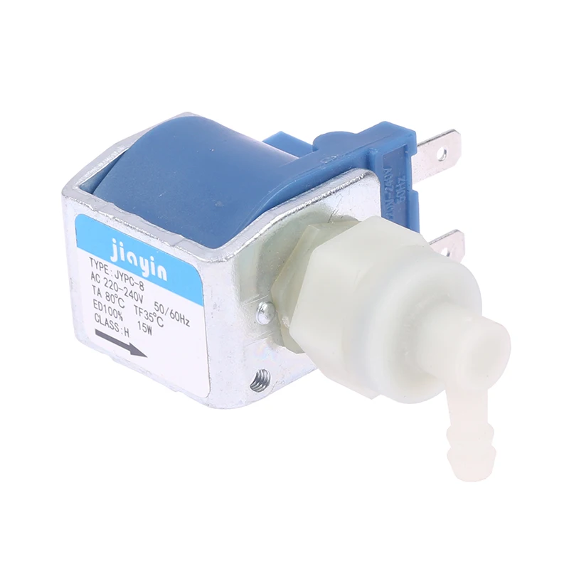 Electromagnetic Solenoid Pump Steam Mop Garment Steamer Coffee Machine Valve Parts 220V To 240V 15W for Irons JYPC-8, electromagnetic solenoid pump
