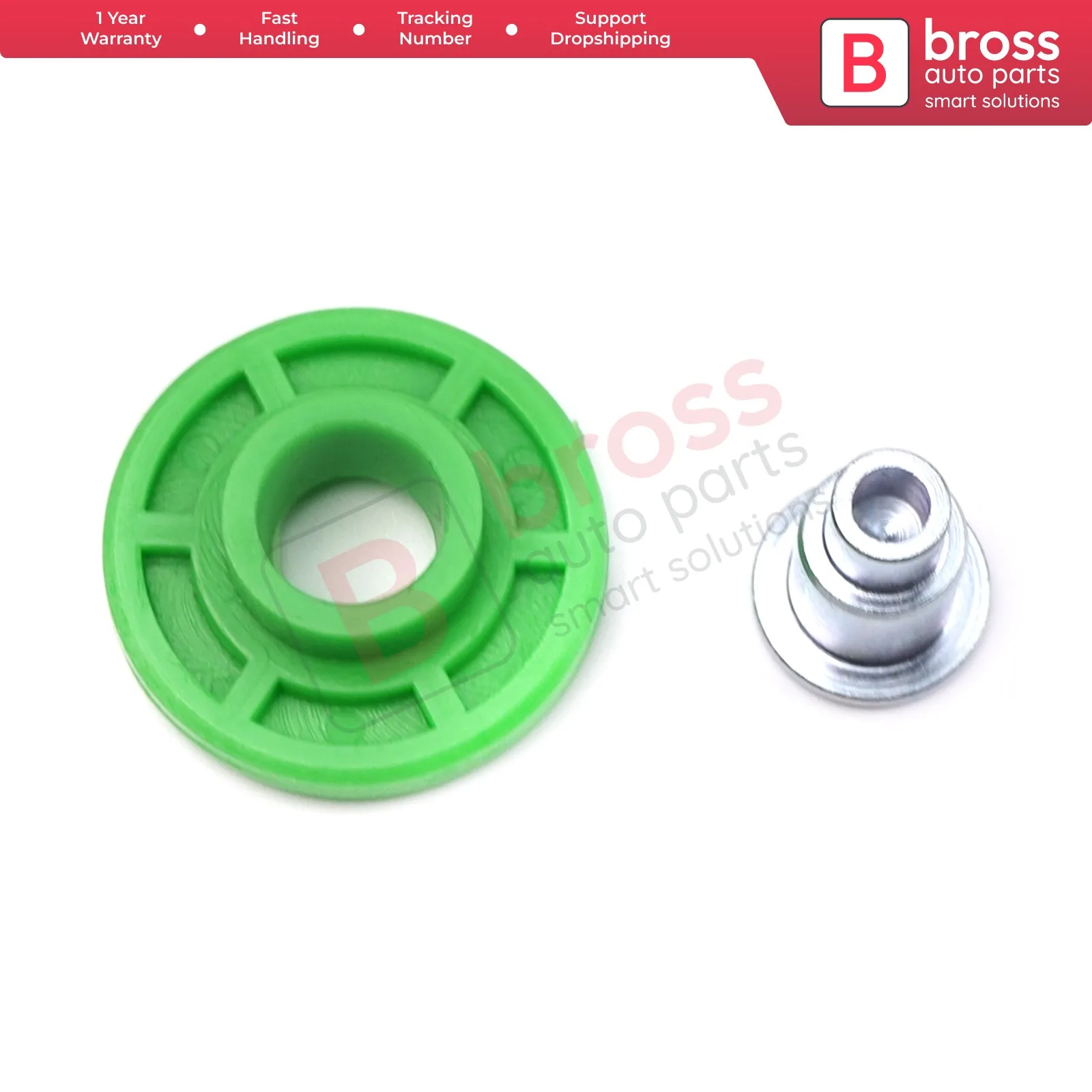 

Bross Auto Parts BWR1176 Electrical Power Window Regulator For BMW For Wheel Scissors Type Electrical Power Window Regulators