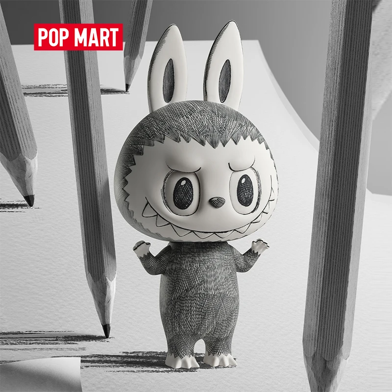 POP MART MEGA LABUBU 400% Sketch Limited Edition Limited to