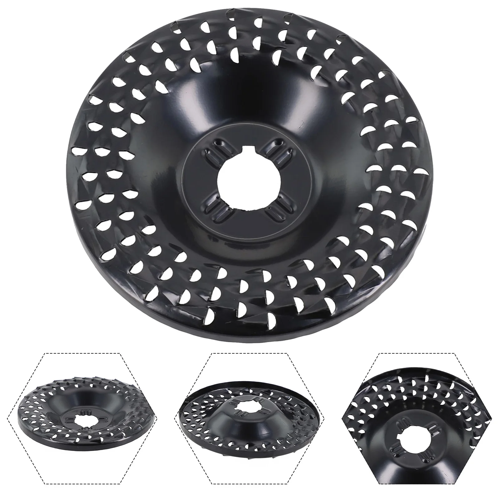 

1pcs 16mm/22mm Grinder Wheel Disc Wood Shaping Wheel Grind Discs For Angle Grinders Deburring Trimming Woodworking Tools