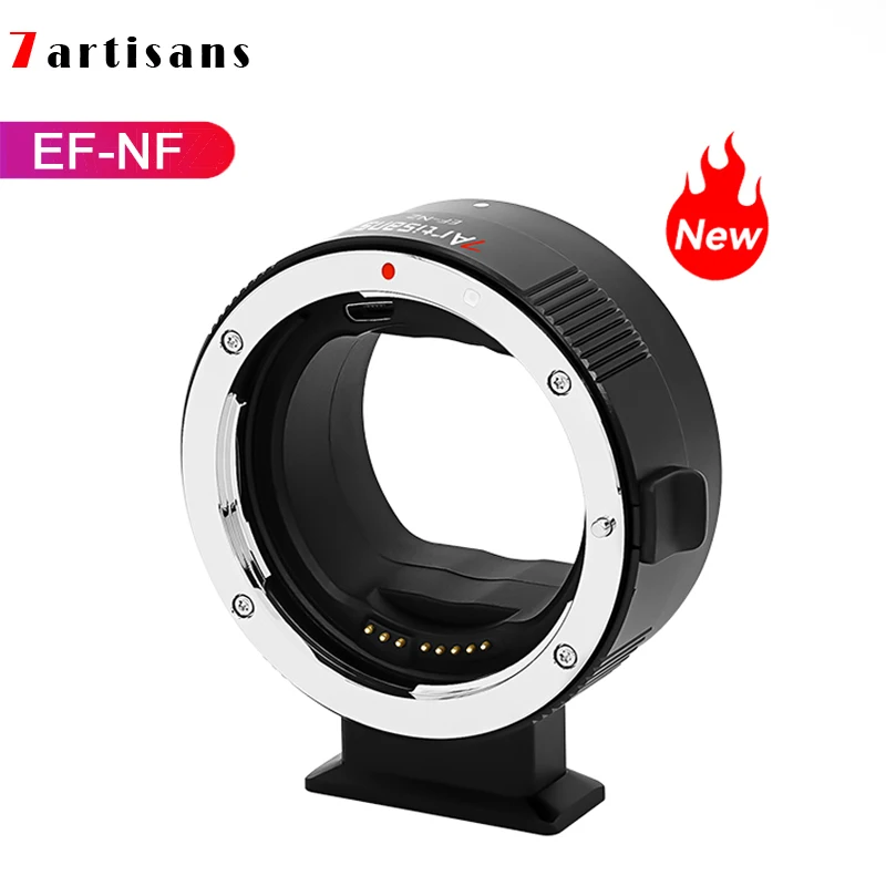 7 Artigiani 7 Artigiani Ef-Nz Auto Focus Lens Adapter Converter Ring Compatibile Per Obiettivo Canon Ef/Ef-S E Fotocamera Nikon Z Zfc Mount