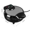 Waffle Cone and Bowl Maker 1200W Nonstick Ice Cream Cone Maker Machine for DIY Home Kitchen Holiday Parties Baking US Plug 110V 5