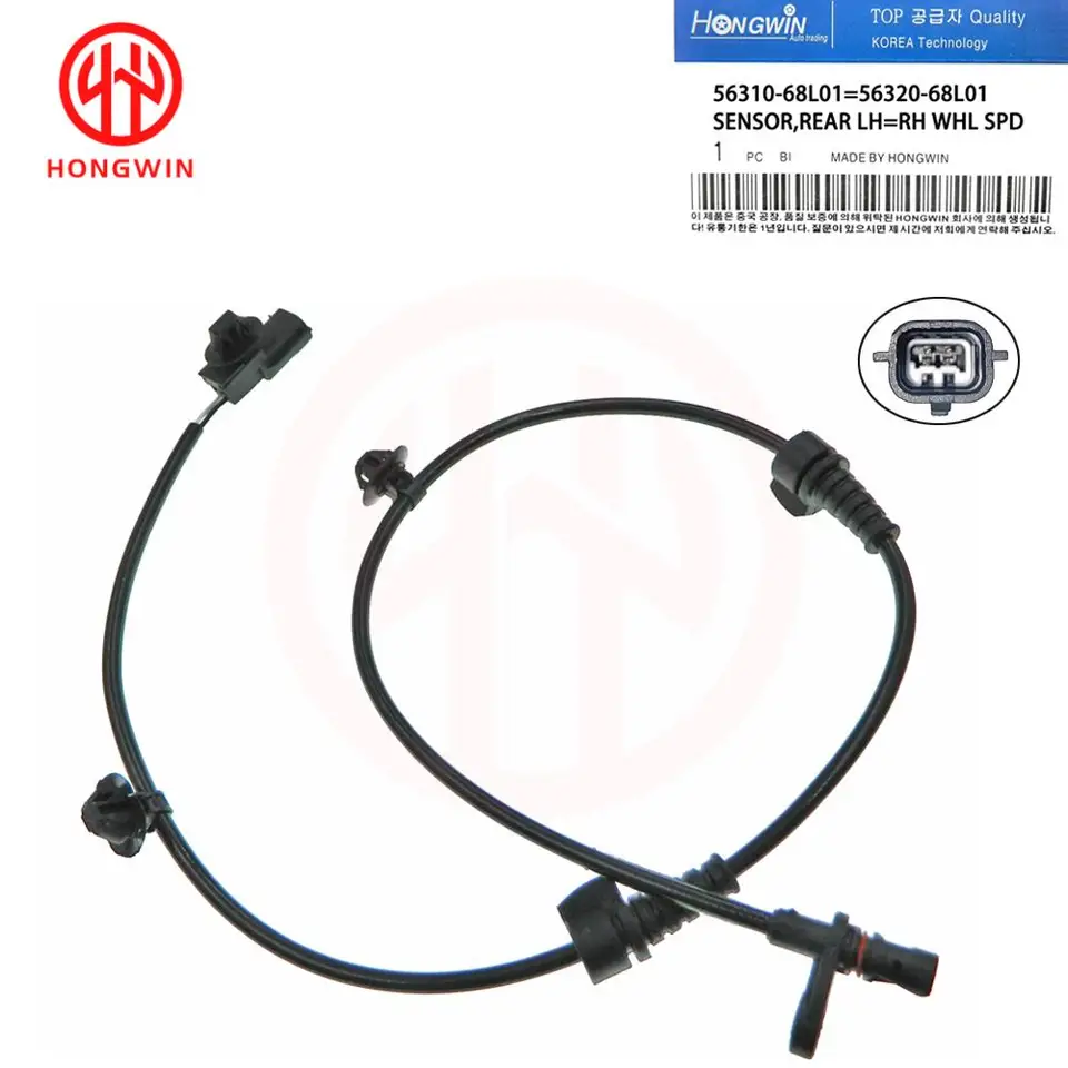Brand New ABS Wheel Sensor Rear Left Right 56310-68L01 5631068L01