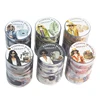 1 Roll / Set PET Tape Fashion Girl Series Magazine Junk Journal Decoration Scrapbook Tape for DIY Kraft Custom Tape 1