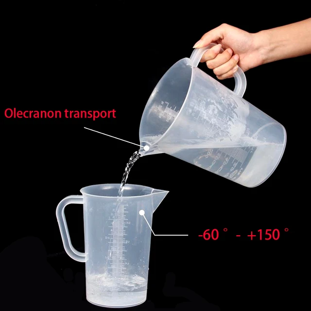 Pichet doseur transparent avec bec verseur, tasse à mesurer, outil de  cuisine et de laboratoire, échelle de surface, 50ml, 100ml, 250ml -  AliExpress