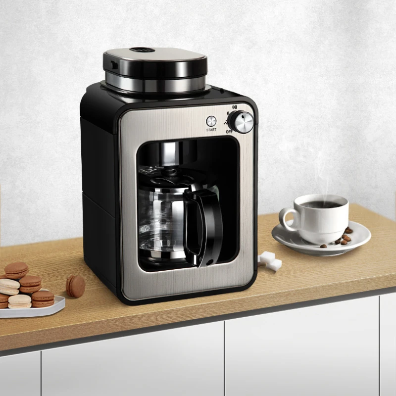 220V All Automatic Coffee Makers Mini Grinde Drip Coffee Machine