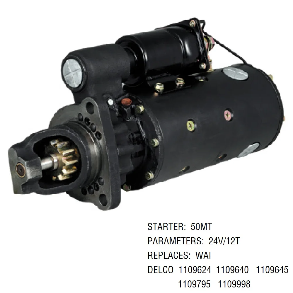 28MT 37MT 38MT 40MT 42MT 50MT 3102765 3021036 엔진 스타터 모터 자동 스타터 DE12TIS 24V 스타터 12V 스타터 모터