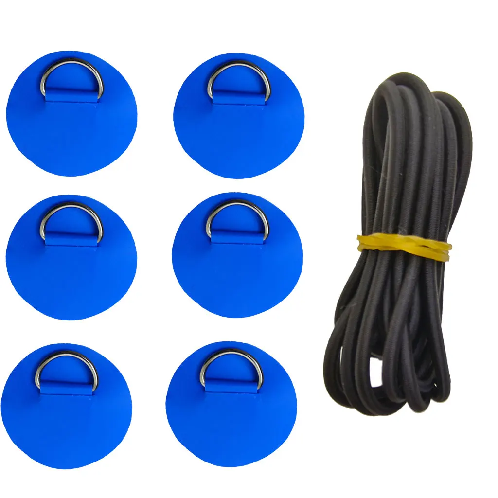Versatile 6.5CM D-Ring PVC Patch for Watercraft and Outdoor Gear