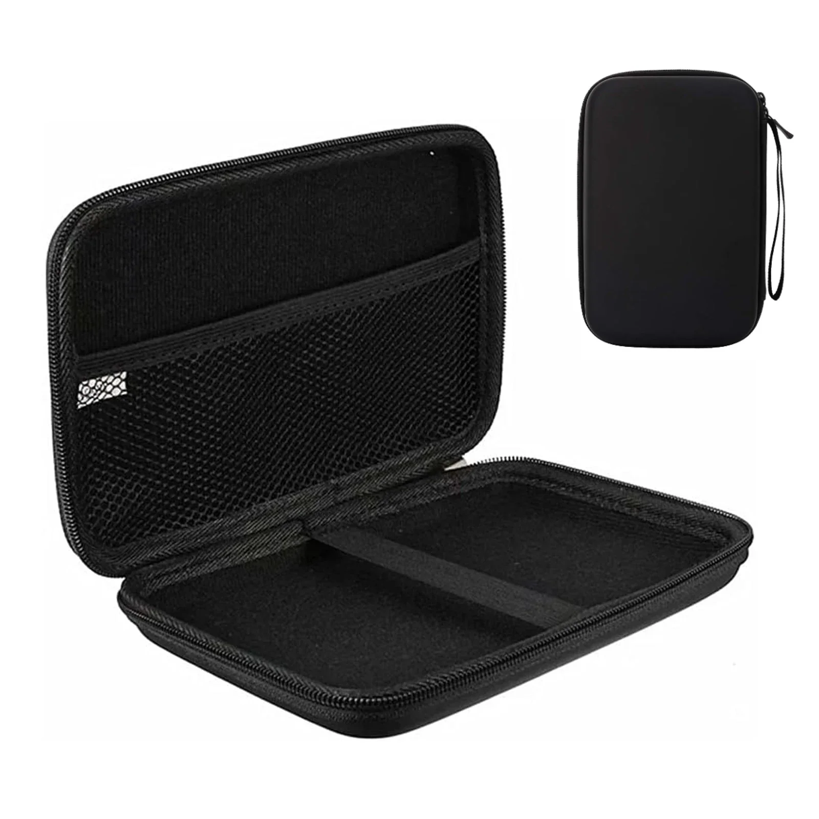 Shockproof Moisture-Resistant 7-Inch EVA Hard Shell Carrying Case with Convenient Pouch
