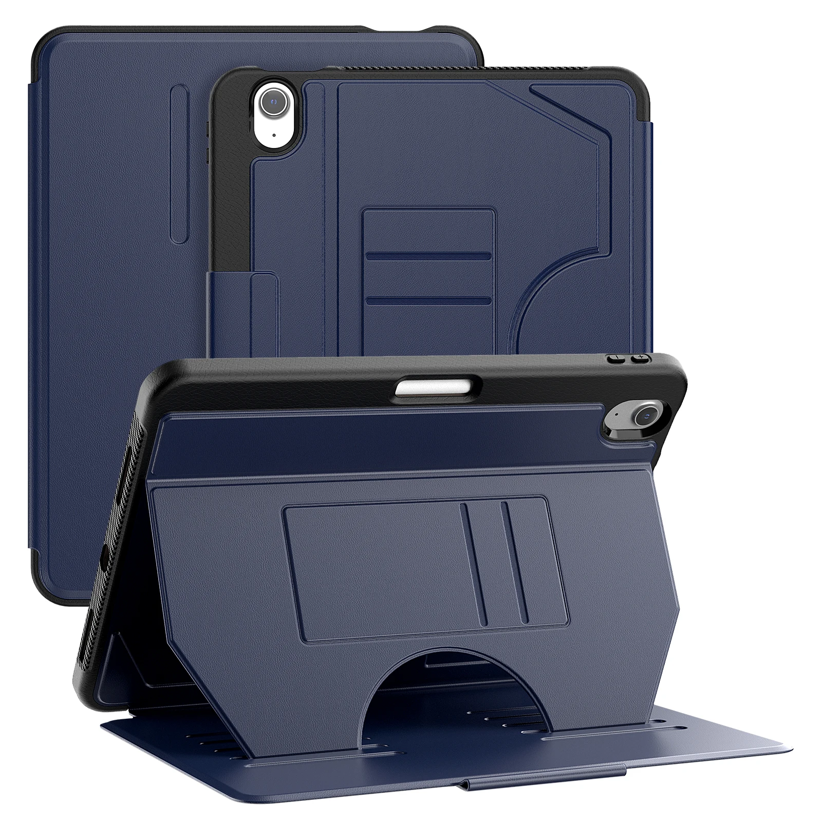 Premium Business Style Protective Magnetic PU Leather Tablet Case with Pen Slot