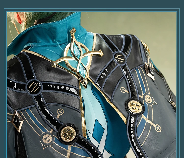 Honkai Star Rail Anaxa Cosplay Kostüm Perücke Uniform Outfit Anaxagoras Grove of Epiphany Amphoreus Halloween Frauen Männer Karneval 49