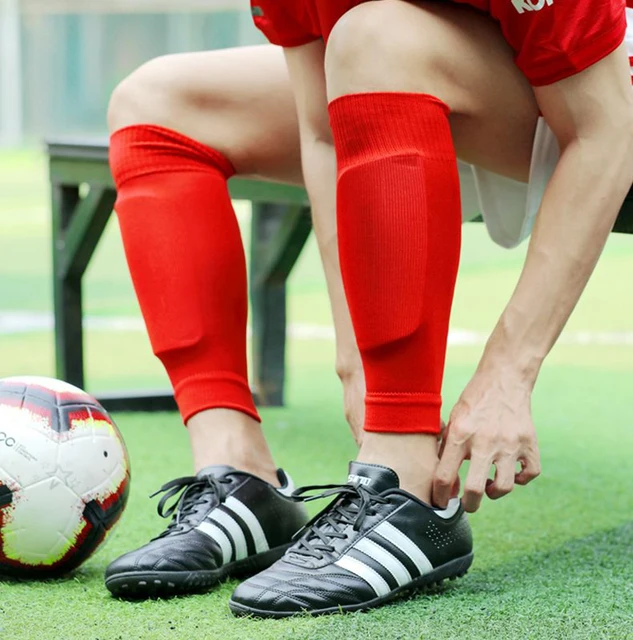 축구와 농구 선수를 위한 미끄럼 방지 그립 양말 및 신 가드 및 슬리브 세트