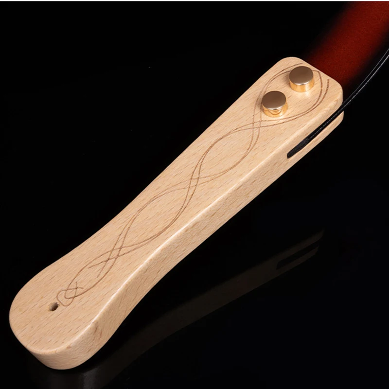 39CM PU Leather Horse Whip Spanking Paddle ,Rivet Reinforcement Woodiness Handle Riding Crop Flogger Horse Riding 3