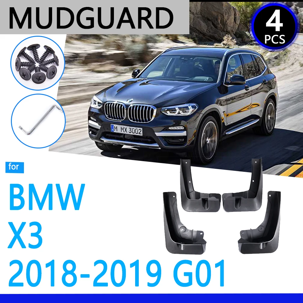 

Mudguards fit For BMW X3 G01 2018~2019 Car Accessories Mudflap Fender Auto Replacement Parts