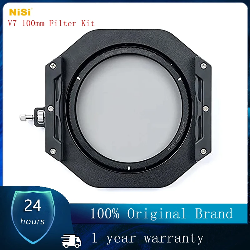 

Nisi V7 100mm Filter Kit Square Filter Holder for DSLR and Mirrorless Camera Lenses Photography Filter Accessories Kit