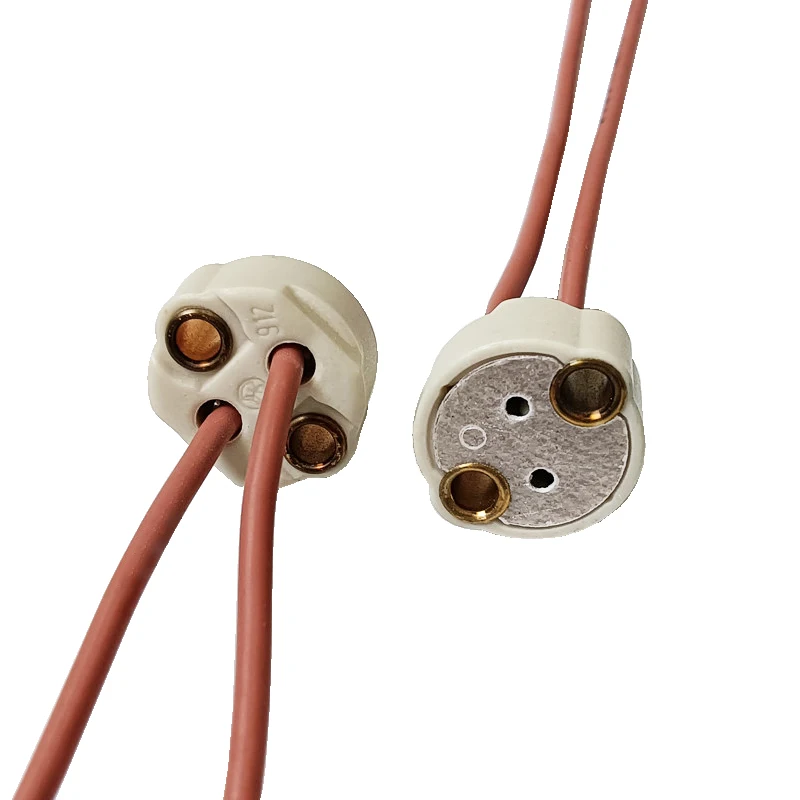 2pcsBW91224V150WLampHolderG635GY635GZ635CeramicsBasewith