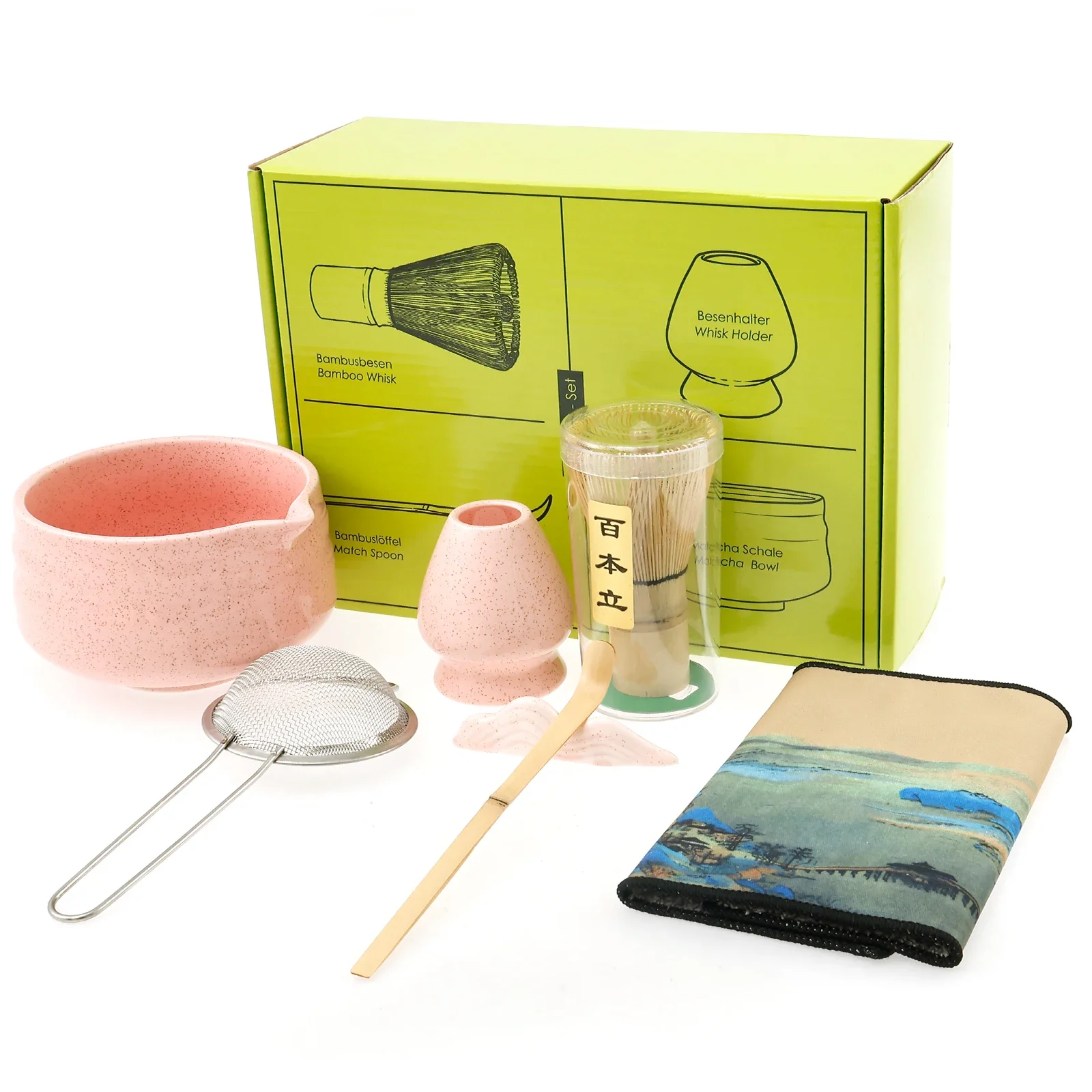 Japanese Matcha Tea Set Gift - مجموعة أدوات شاي ال...