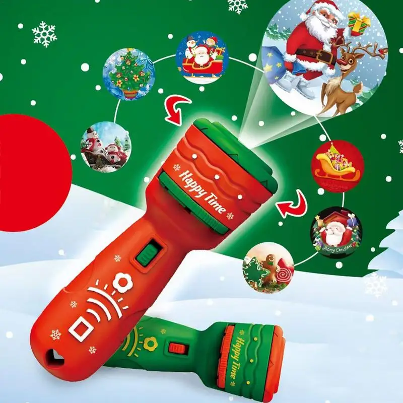 

С надписью "Merry Christmas", проектор слайдов, лампа с 24 изображениями для детей, Праздничные рождественские подарки, игрушки, ночник, новый год 2023