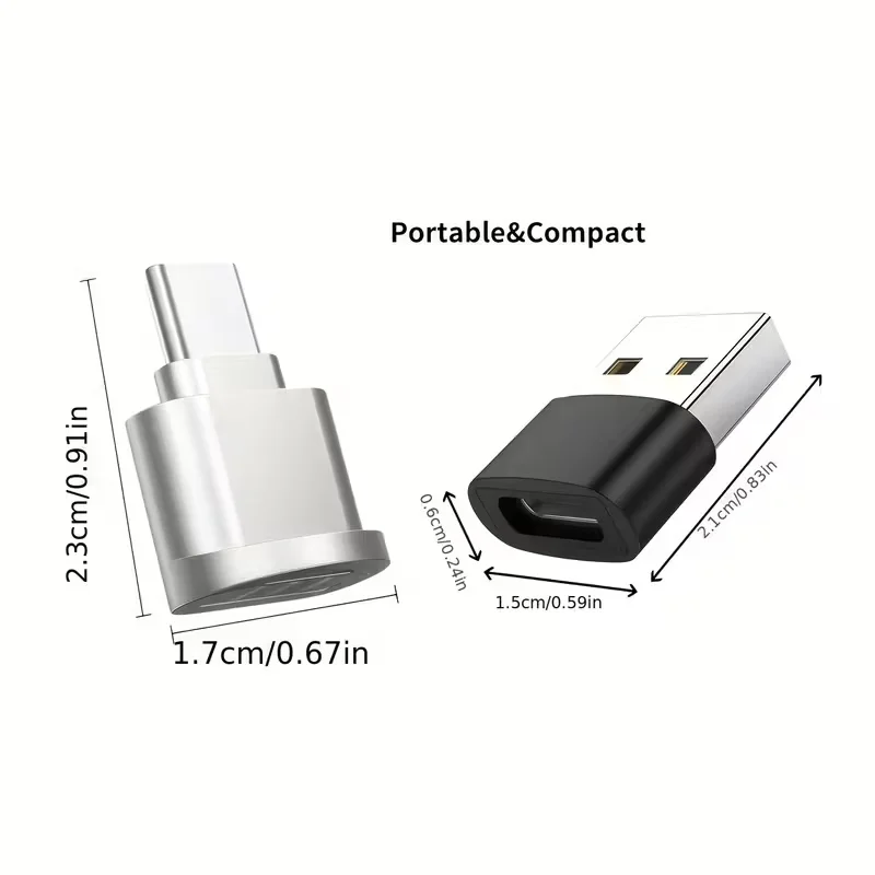 USB C-SD 카드 리더기, 마이크로 SD 카드와 호환 가능, USB 어댑터와 끈 포함, 노트북과 함께 사용하도록 설계됨