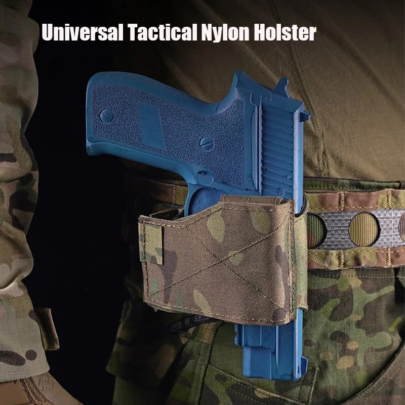 Molle Tactical Holster Universal tactical holster. Hunting and shooting speed dial set. Glock Shooting Accessories