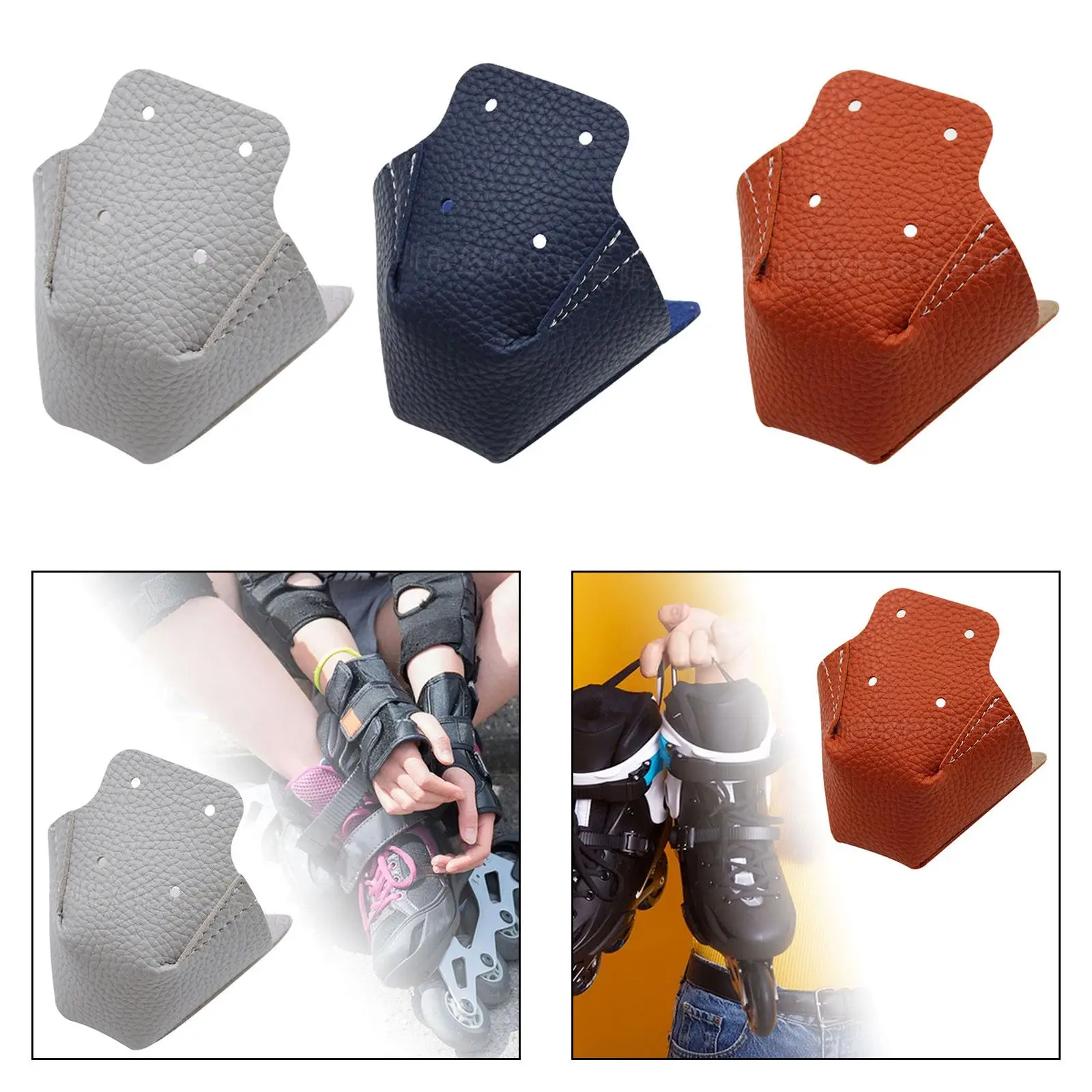 

Roller Skate Toe Protector Protective Cover Removable Adults Children Skate Cap Protector for Quad Roller Skate Parts
