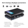 MeLE Mini PC Windows 11 Pro Quieter3Q N5105 LPDDR4 8GB ROM 128GB M.2 SSD (Up to 2.90GHz) Dual HDMI2 4K 60Hz BT5.1 Wi-Fi 5 USB3.0 2