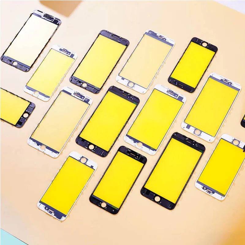 

Front Outer Screen Glass Lens for iPhone12 11 Pro Max LCD Repair Original Touch IC Chip Digitizer Screen Glass With OCA Glue