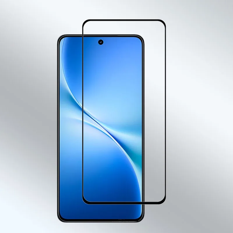 Enhanced Screen Protector with 9H Anti-Scratch Glass & Soft Fiber Camera Lens Film - Full Coverage
