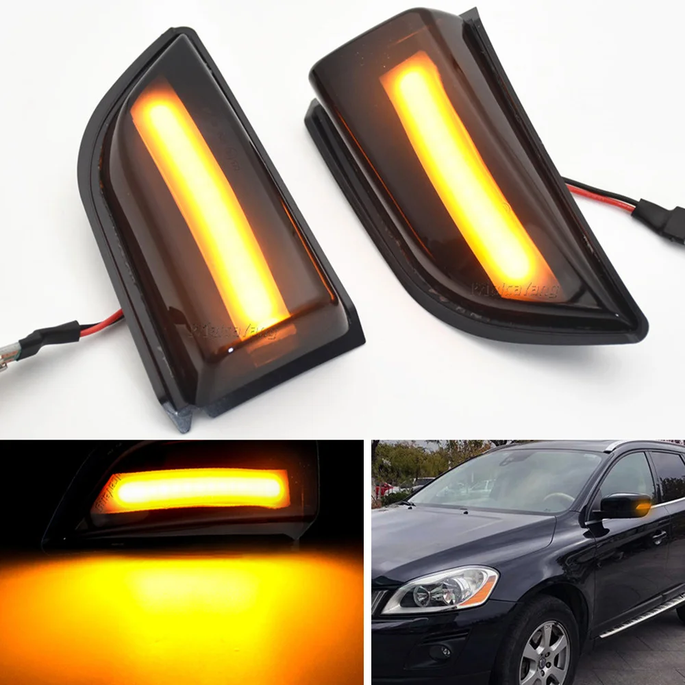 2x LED ̳  ñ׳ Ʈ,  XC60 2008 2009 2010 2011 2012 2013 2014 ̵ ̷    ǥñ