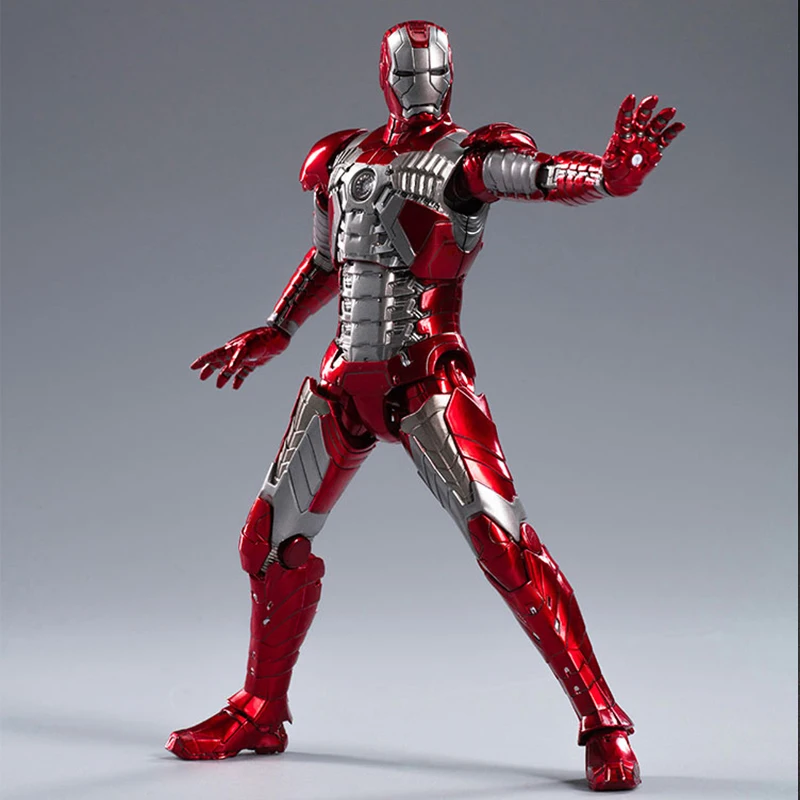 マーベル フィギュアセット 5体 ZD マーベルアイアンマン MK1 MK2 MK3 MK4 MK5 MK6 MK7 モデル