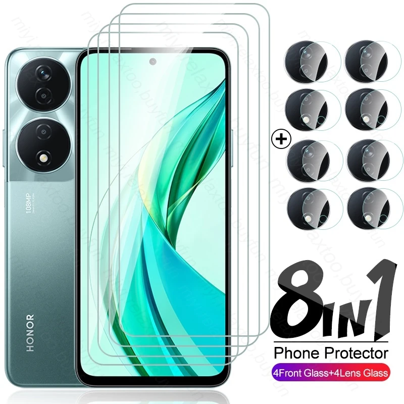 

Чехол из закаленного стекла 8 в 1 9H для Honor 90 Smart 90Smart 5G 2024 дюйма