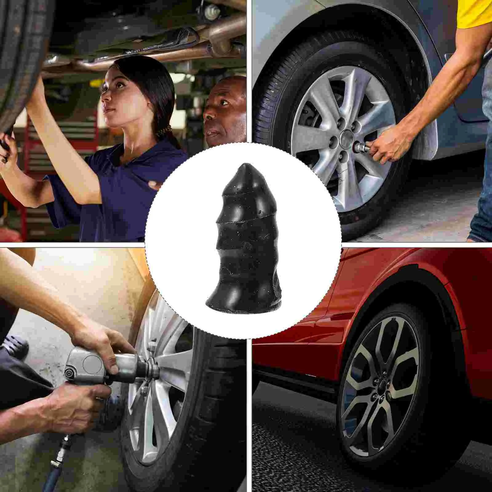 

10 Pcs Motorcycle Tools Tire Sealant Screws Anti-skid Car Repair Rubber Nails Gel Winter Wheel Spikes