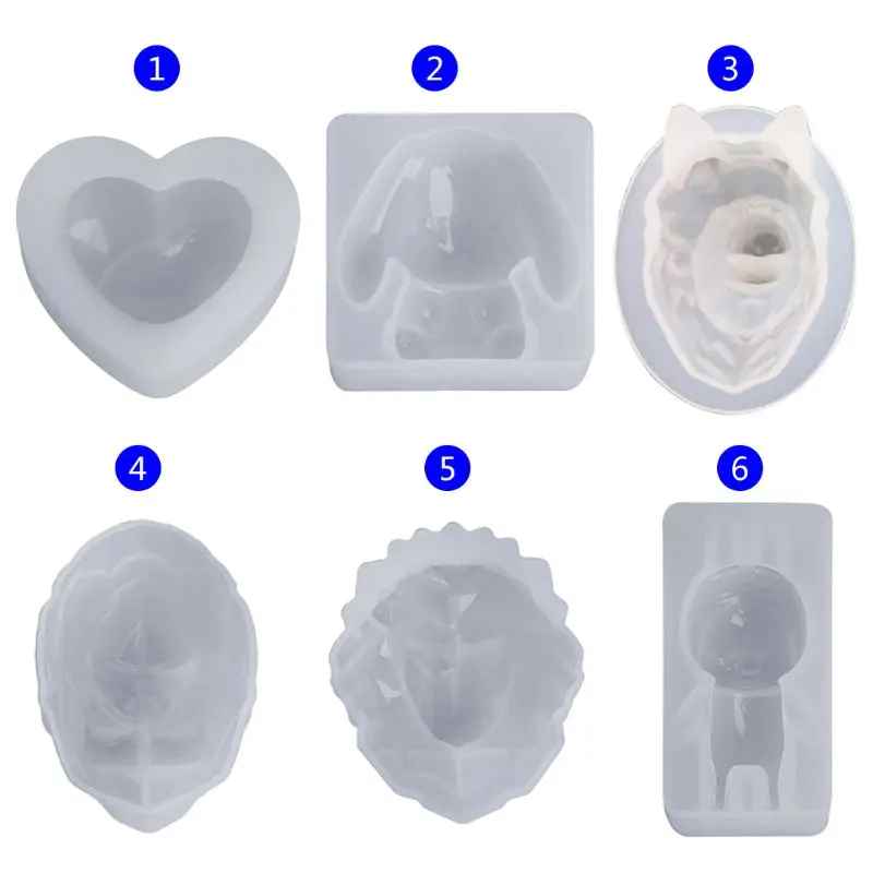 

UV Epoxy Resin DIY Jewelry Tool Rabbit Baby Molds DIY Supplies Necessary Home Ornaments Christmas Casting Tool