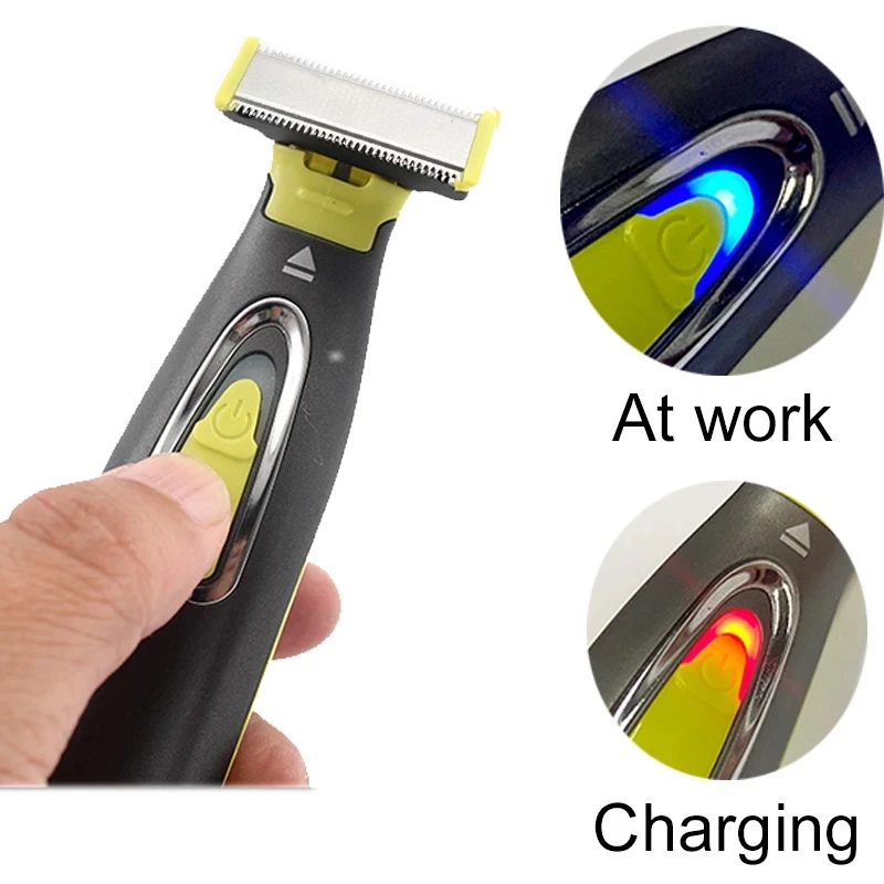 MLG Washable Rechargeable Electric Shaver Beard Razor Body Trimmer Hair Face Care Cleaning Men Shaving Machine 5