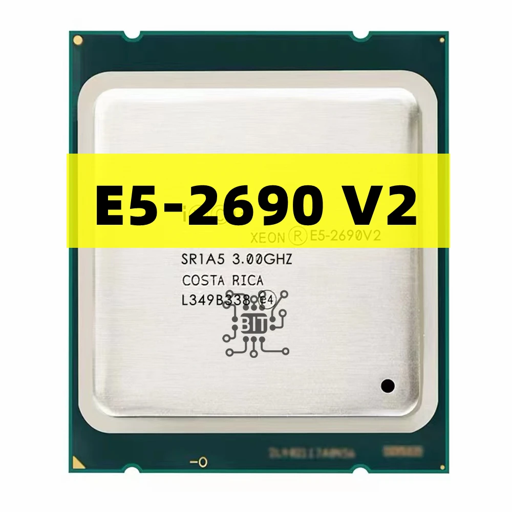 Original Xeon E5 2690 V2 e5 2690 V2 Processor SR1A5 3.0Ghz 10 Core 25MB ...