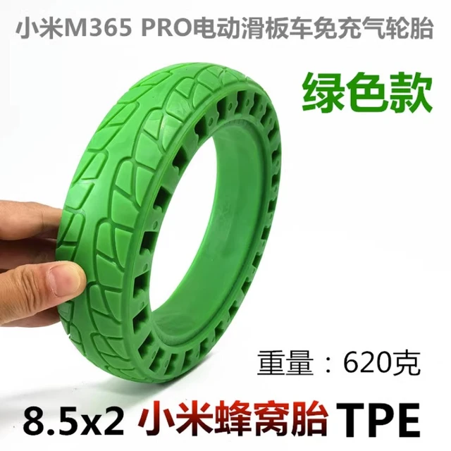 New Color 8.5x2.0 for Xiaomi M365 PRO Lenovo M2 Motorized Scooter Tire 8.5  Inch Inflation Free Honeycomb Airless Tire - AliExpress