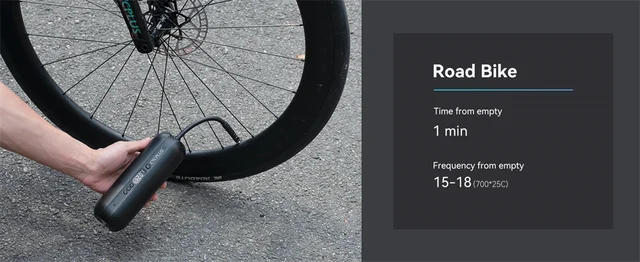 CYCPLUS Compressore Aria Portatile 150 PSI - Gonfiapneumatici Per Bici, Auto, Moto Con Display LED - Foto 2