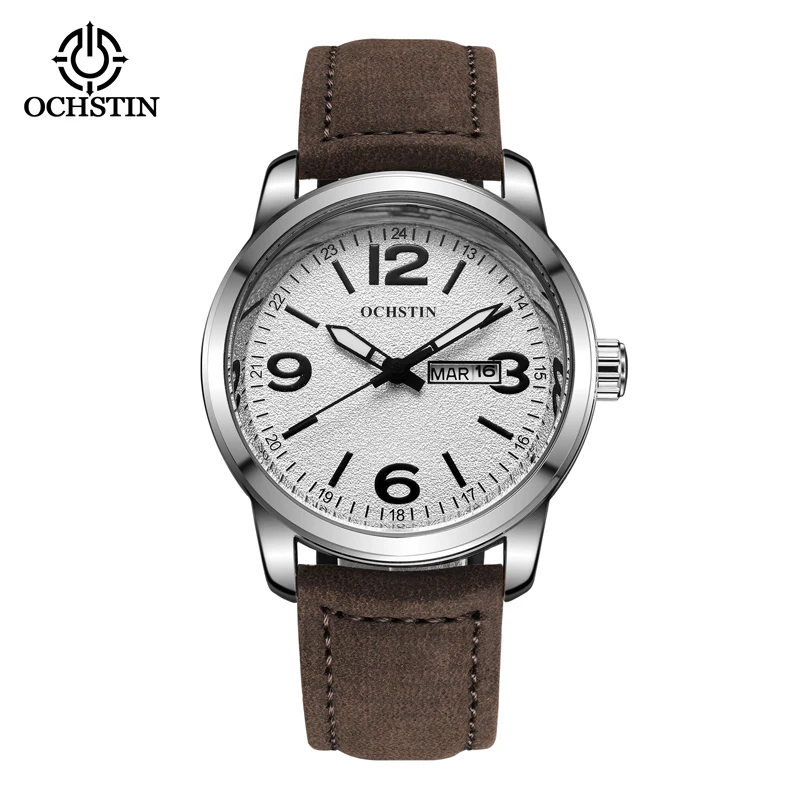 Legendary men's casual fashion watch luminous waterproof date week Display watch gifts for friends colleagues lovers family