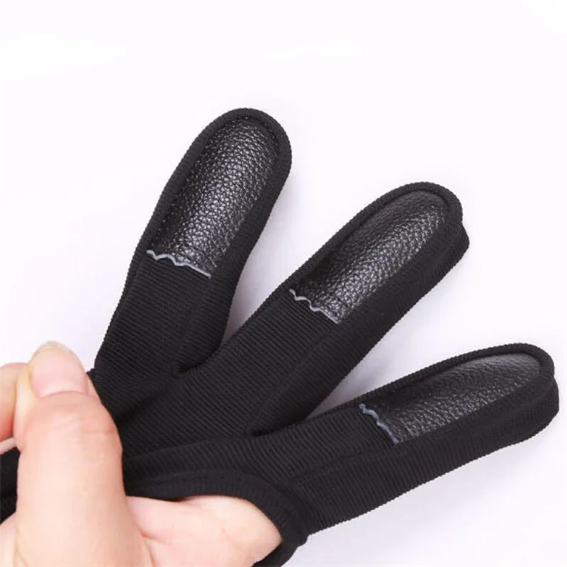Outdoor Sports Shooting Hand Guard Protector 3 Fingers Protective Gloves Archery Finger Guard Recurve Bow 1 PC sports gloves finger gloves