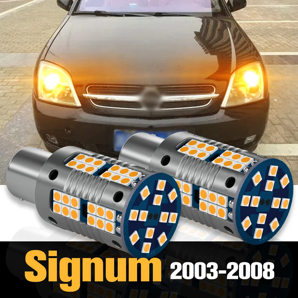 

2pcs Canbus LED Turn Signal Light Lamp Accessories For Opel Signum 2003 2004 2005 2006 2007 2008